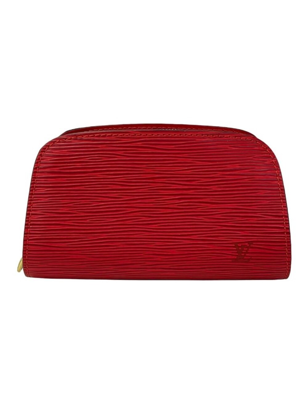 Louis Vuitton Pouch Epi Dauphine PM Castilian Red Leather